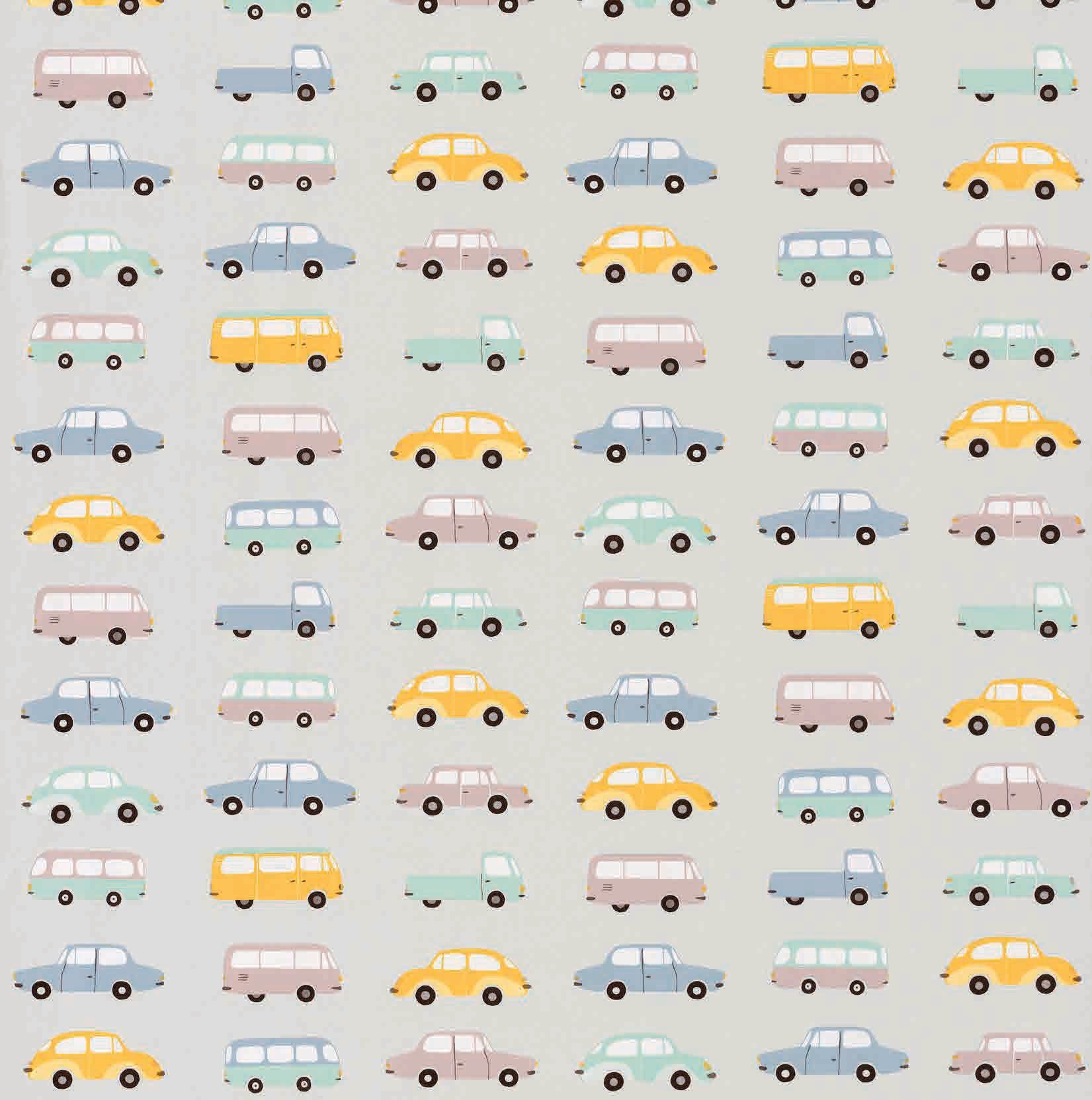 Papel de colgadura Happy Dreams Allover Vintage Cars HPDM8276