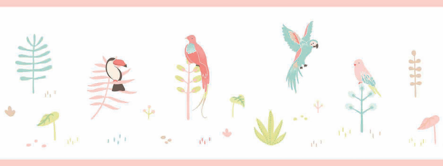 Papel de colgadura Happy Dreams Tropical HPDM8287