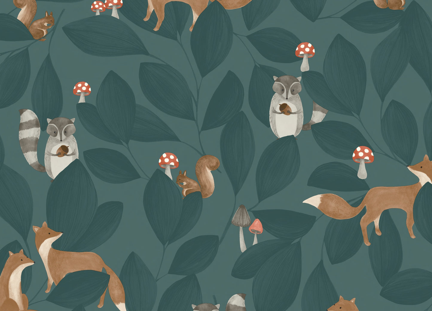 Papel de colgadura Once Upon a Time OUAT88276815 Woodland Friends