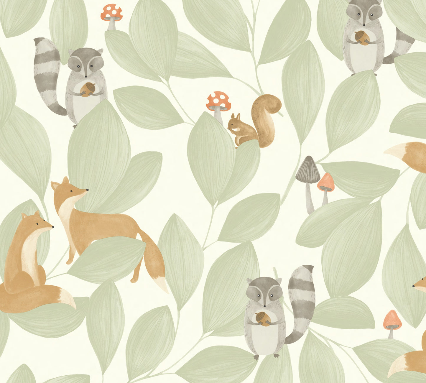 Papel de colgadura Once Upon a Time OUAT88277253 Woodland Friends