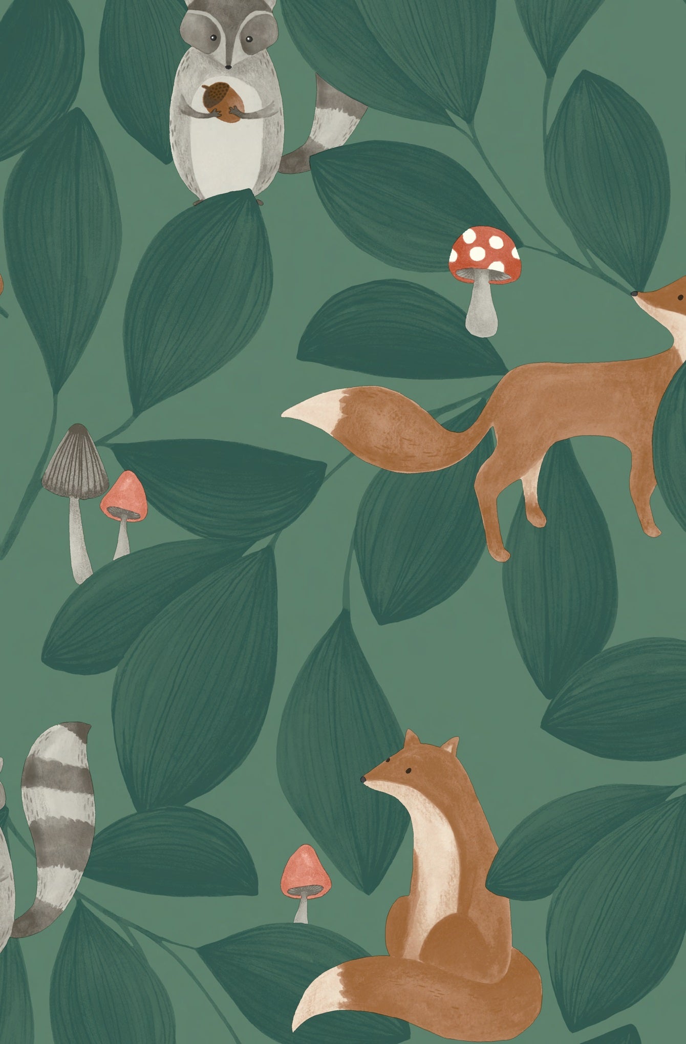 Papel de colgadura Once Upon a Time OUAT88277946 Woodland Friends