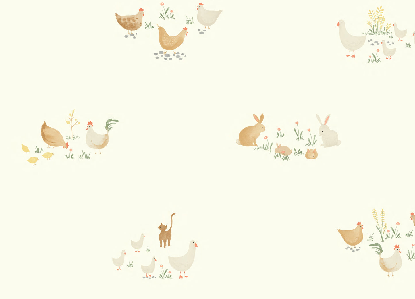 Papel de colgadura Once Upon a Time OUAT88372658 Companions of the Farm