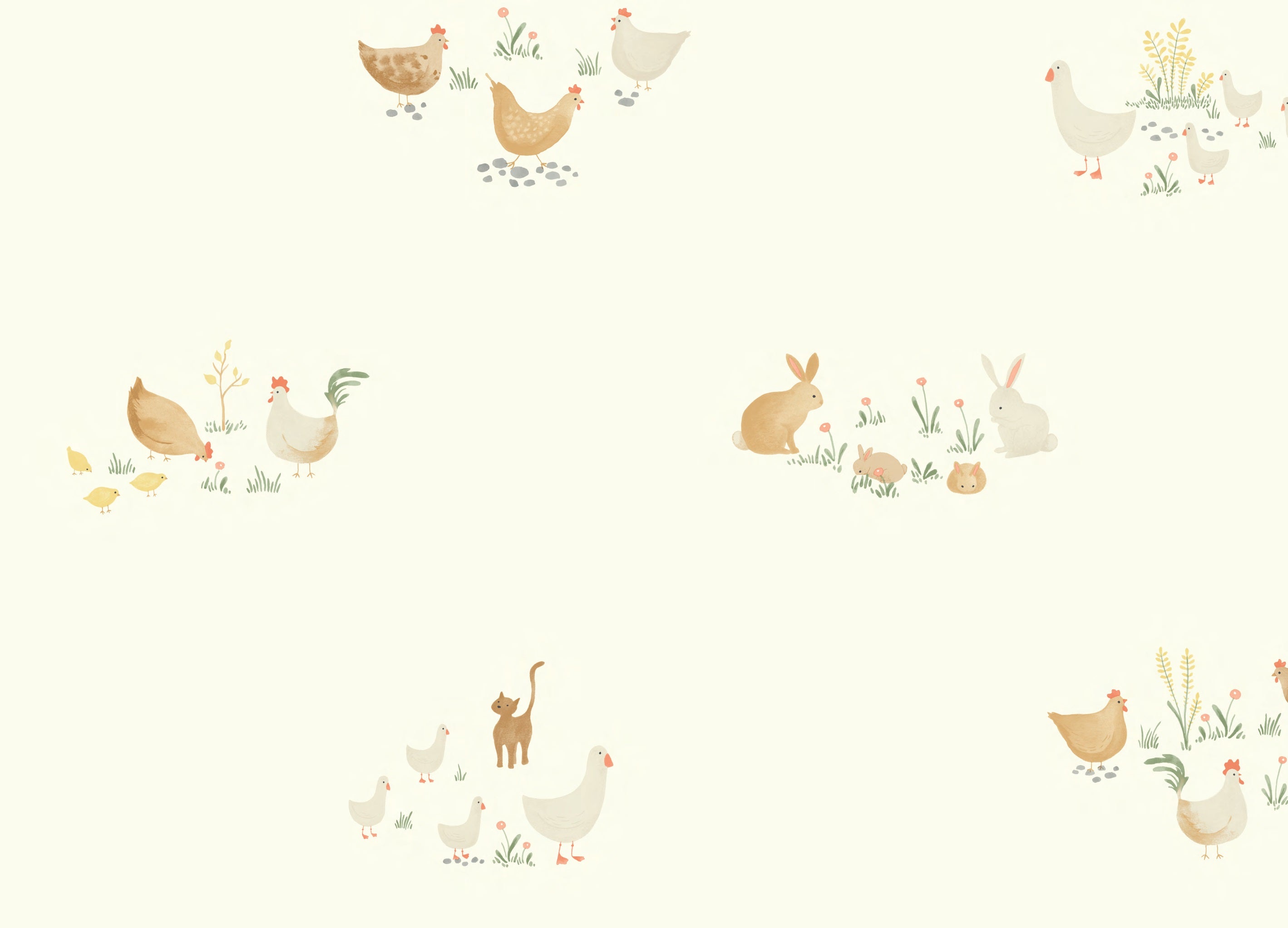 Papel de colgadura Once Upon a Time OUAT88372658 Companions of the Farm