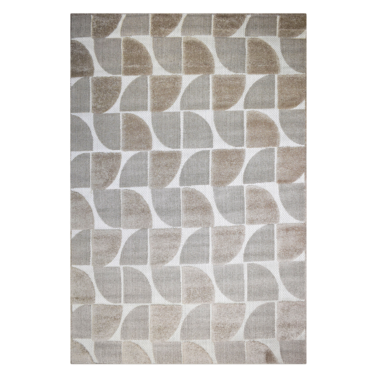 Tapete Nevada 02 flecos beige