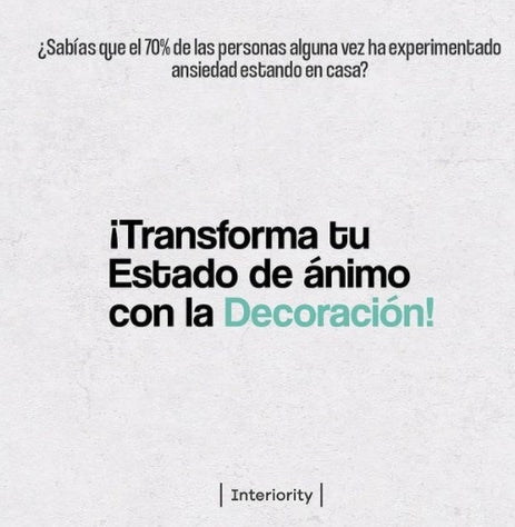Transforma tu estado de ánimo con la decoración