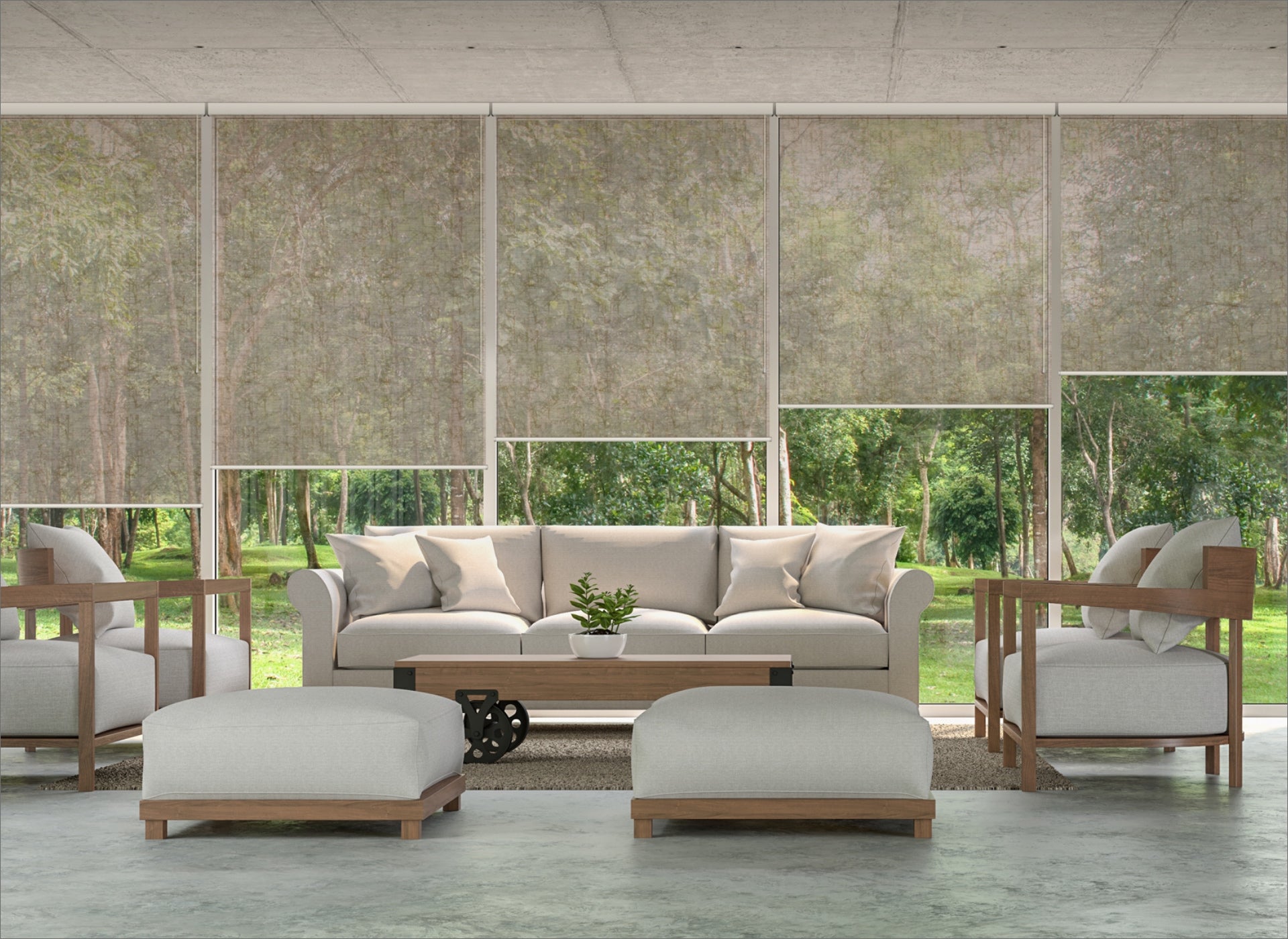 Cortinas decorativas