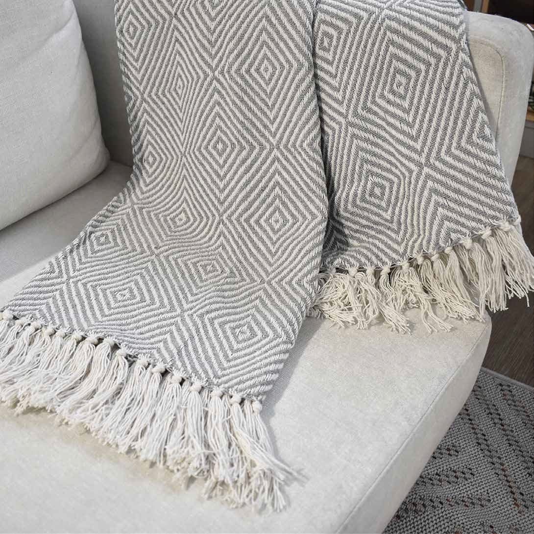 Frazada Masai 133 Gris