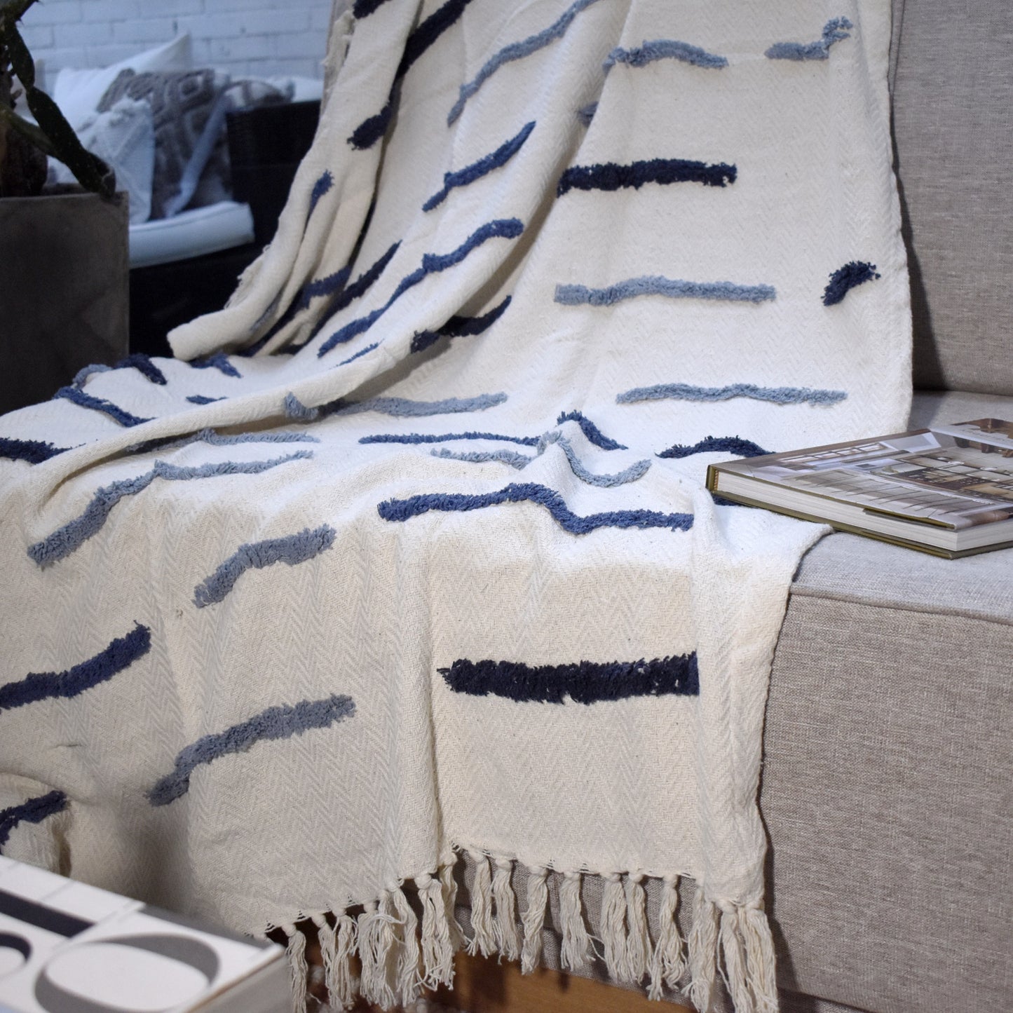 Frazada Bonnet Azul