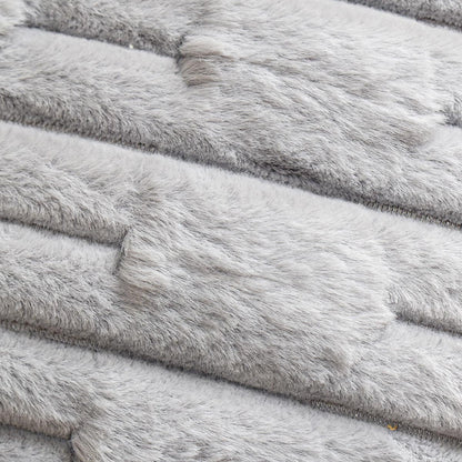 Cojín Gaudí abstracto gris