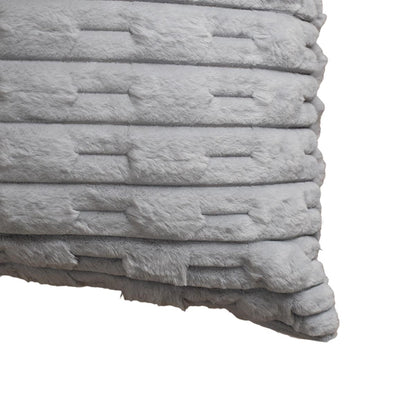 Cojín Gaudí abstracto gris