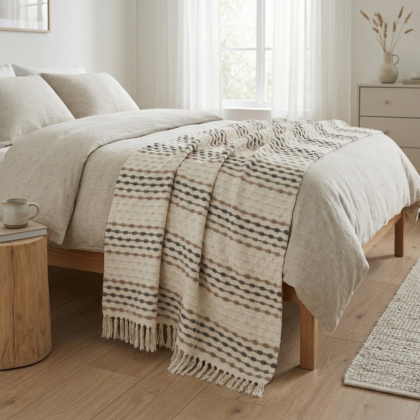 Frazada Gallego Beige