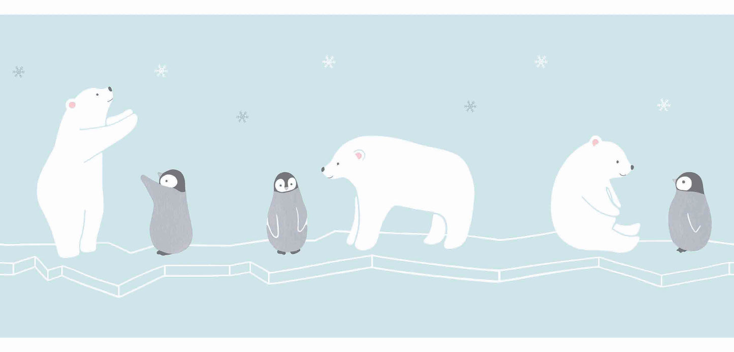 Papel de colgadura Happy Dreams Polar Bear HPDM8286
