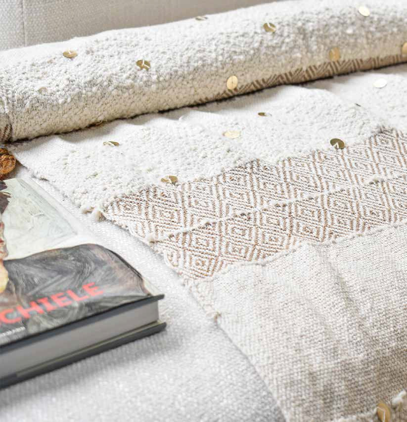 Frazada Ivon natural