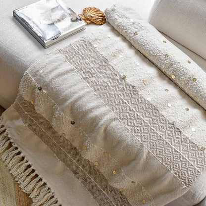 Frazada Ivon natural