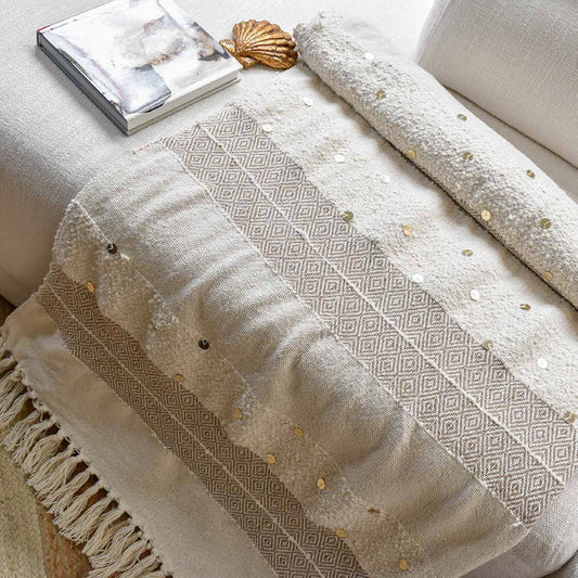 Frazada Ivon natural