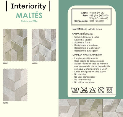 Tela Maltés Beige