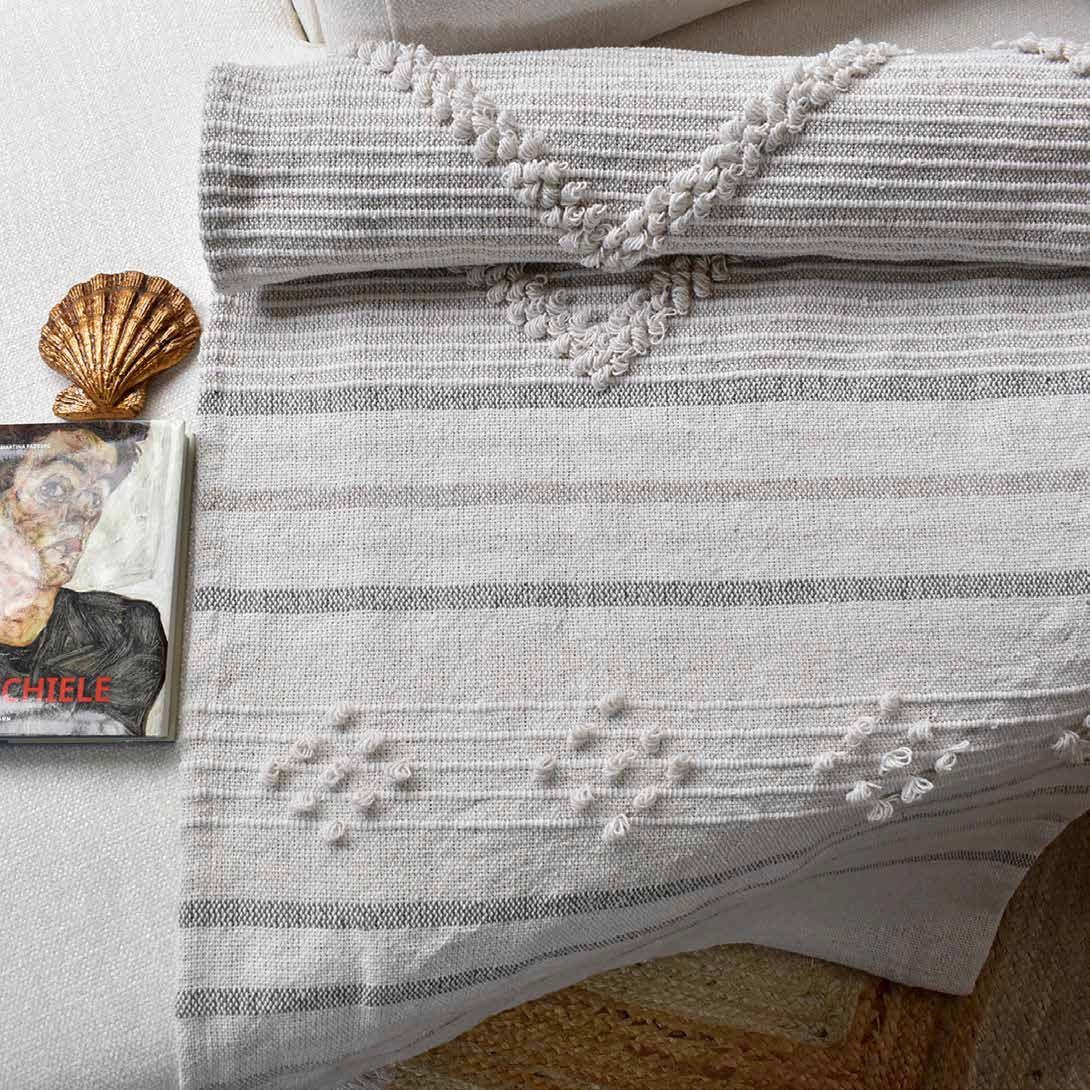 Frazada Romeo natural