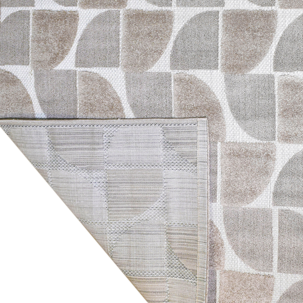 Tapete Nevada 02 flecos beige