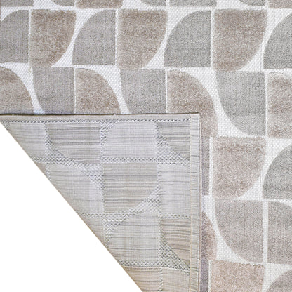 Tapete Nevada 02 flecos beige