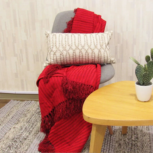 Frazada Piana Rojo